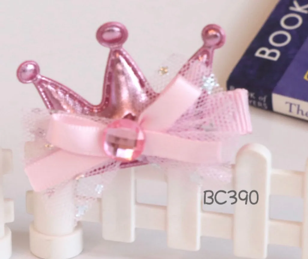 皇冠婴儿发夹 (BC389-BC390)