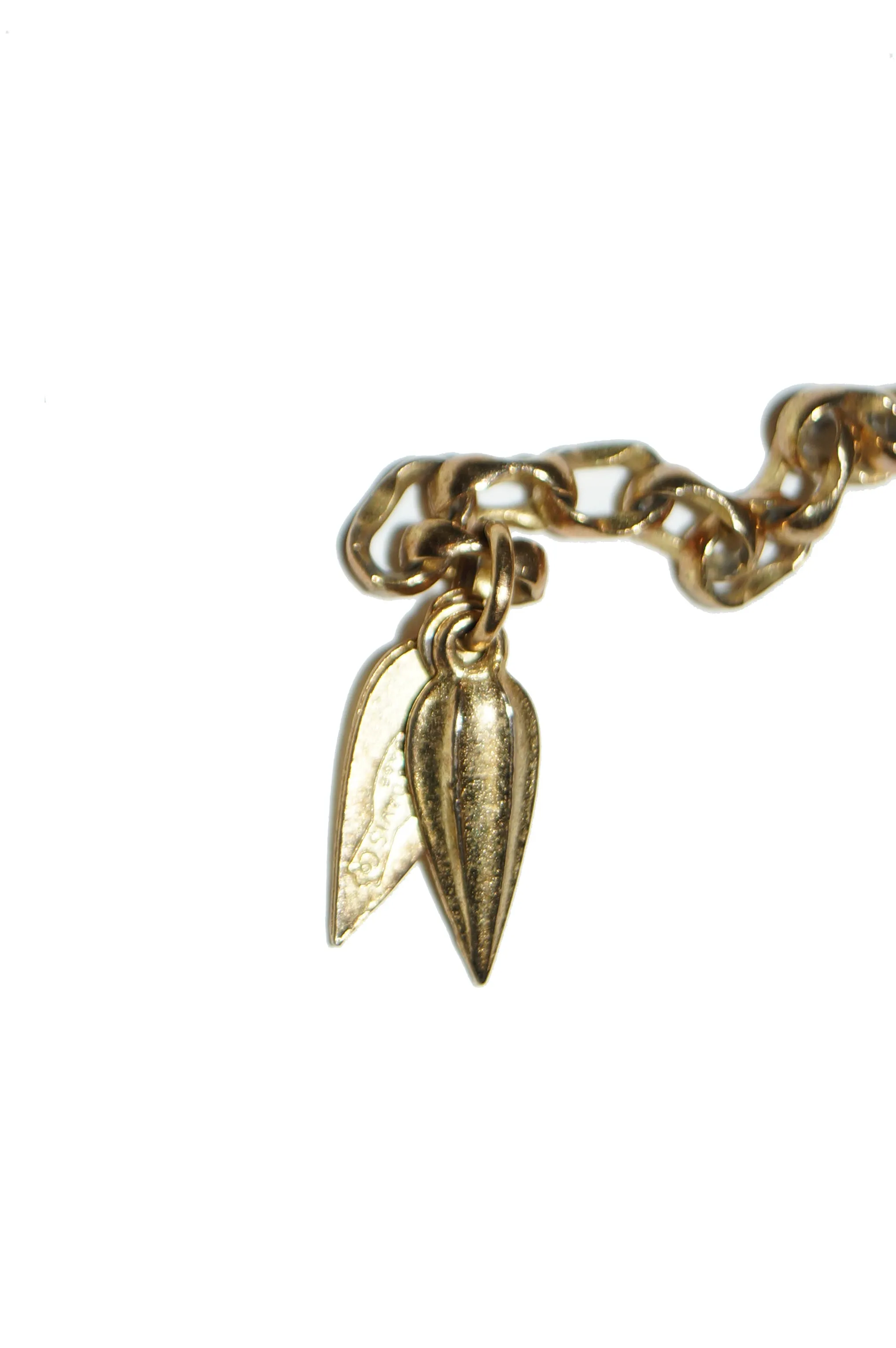 1970s Whiting & Davis Egyptian Revival Isis Cameo Necklace and Bracelet