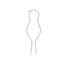 All Day Hair Pin in Silver - Small