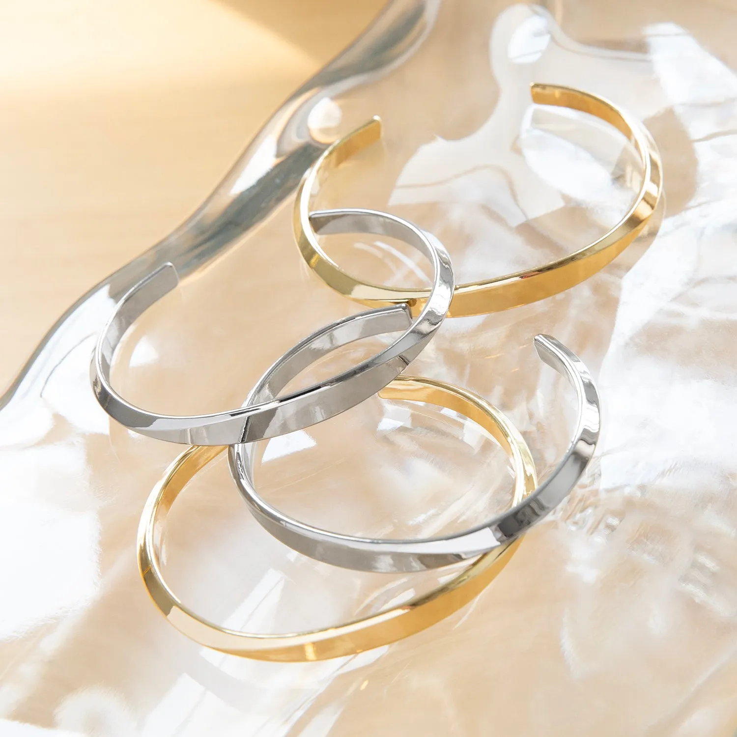angled flat face cuff