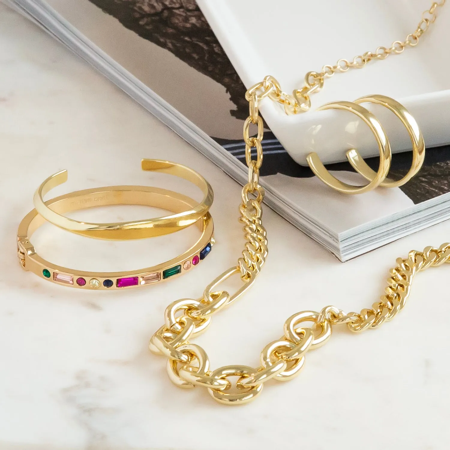 angled flat face cuff