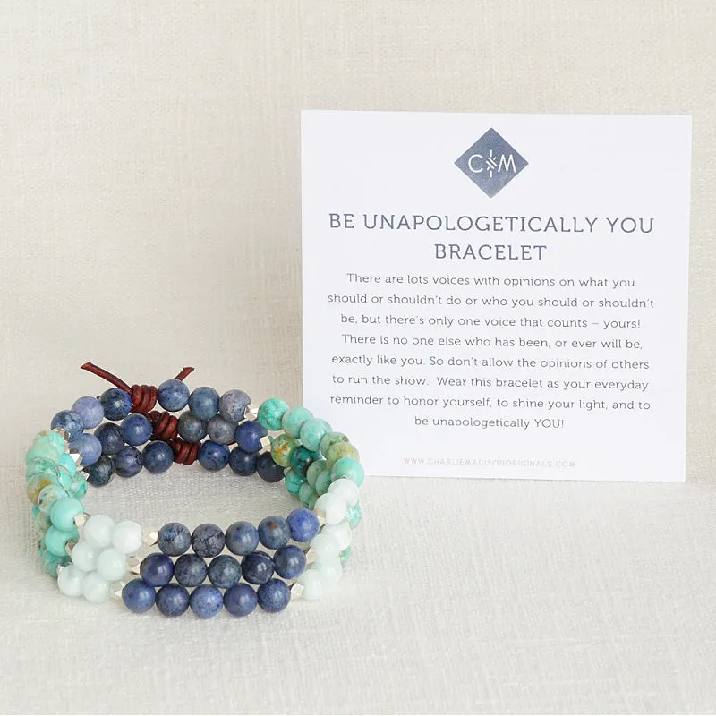 Be Unapologetically You - Green | A Mini Meaningful Bracelet