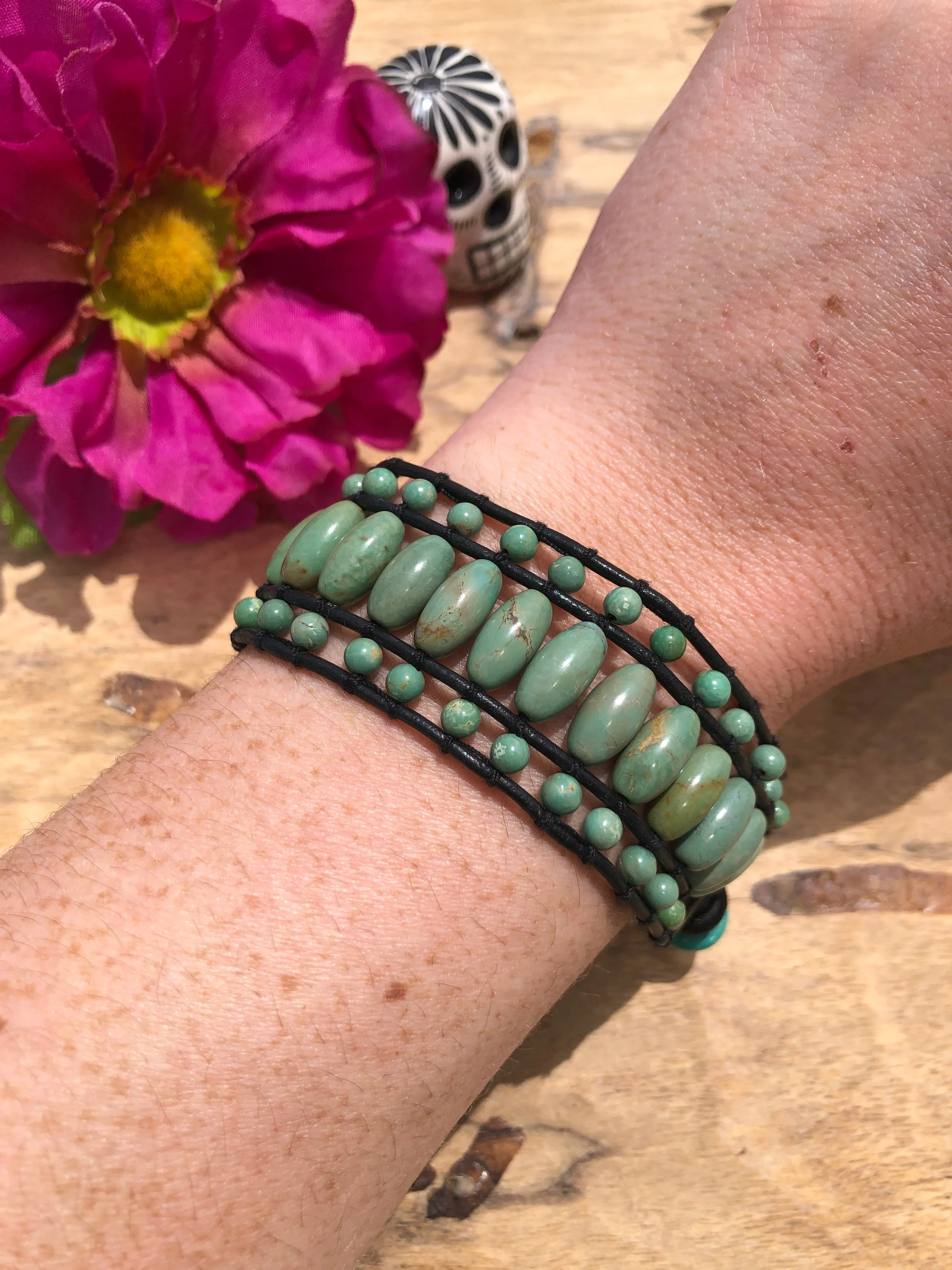 Beaded Ladder Style Bracelet