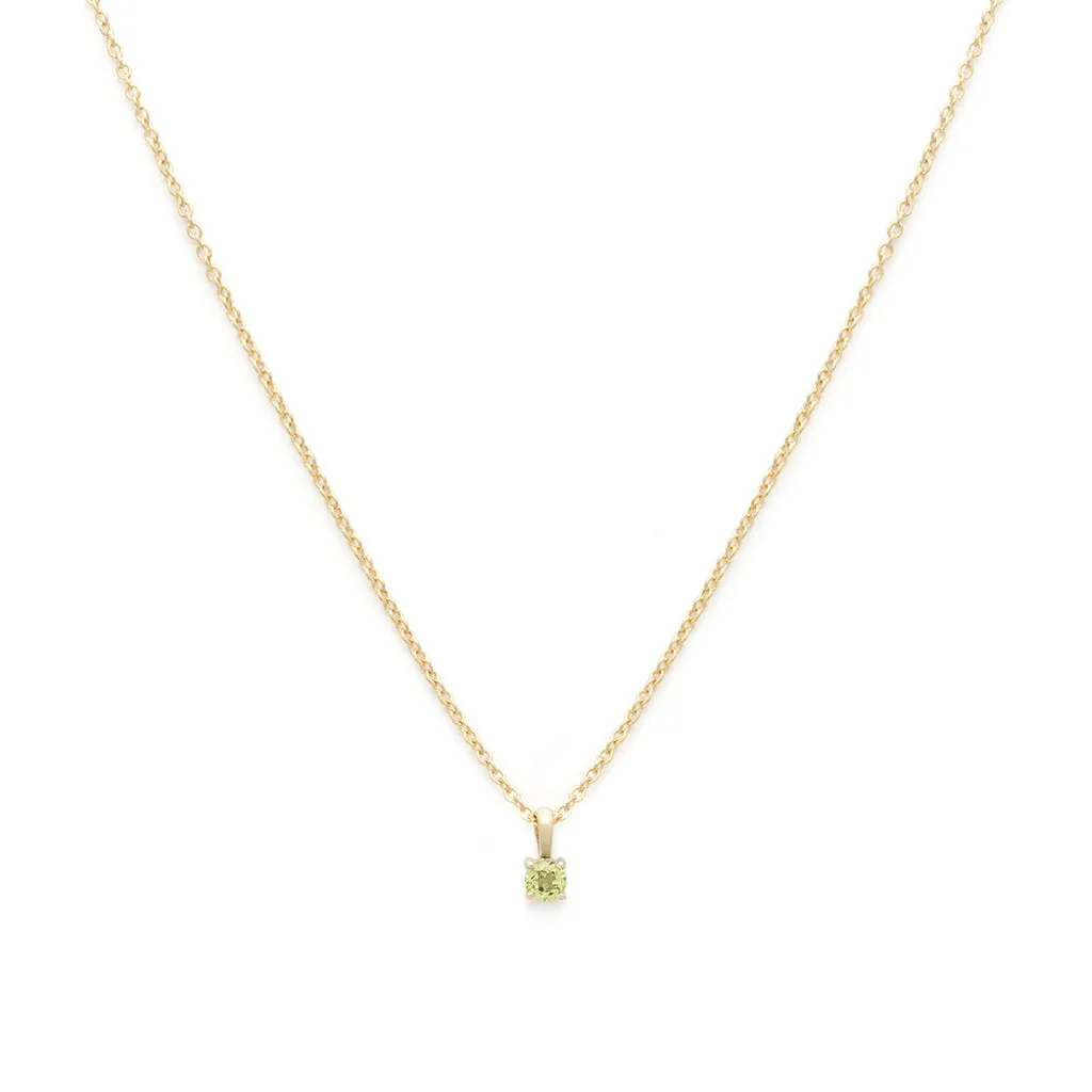 Birthstone Necklace | August