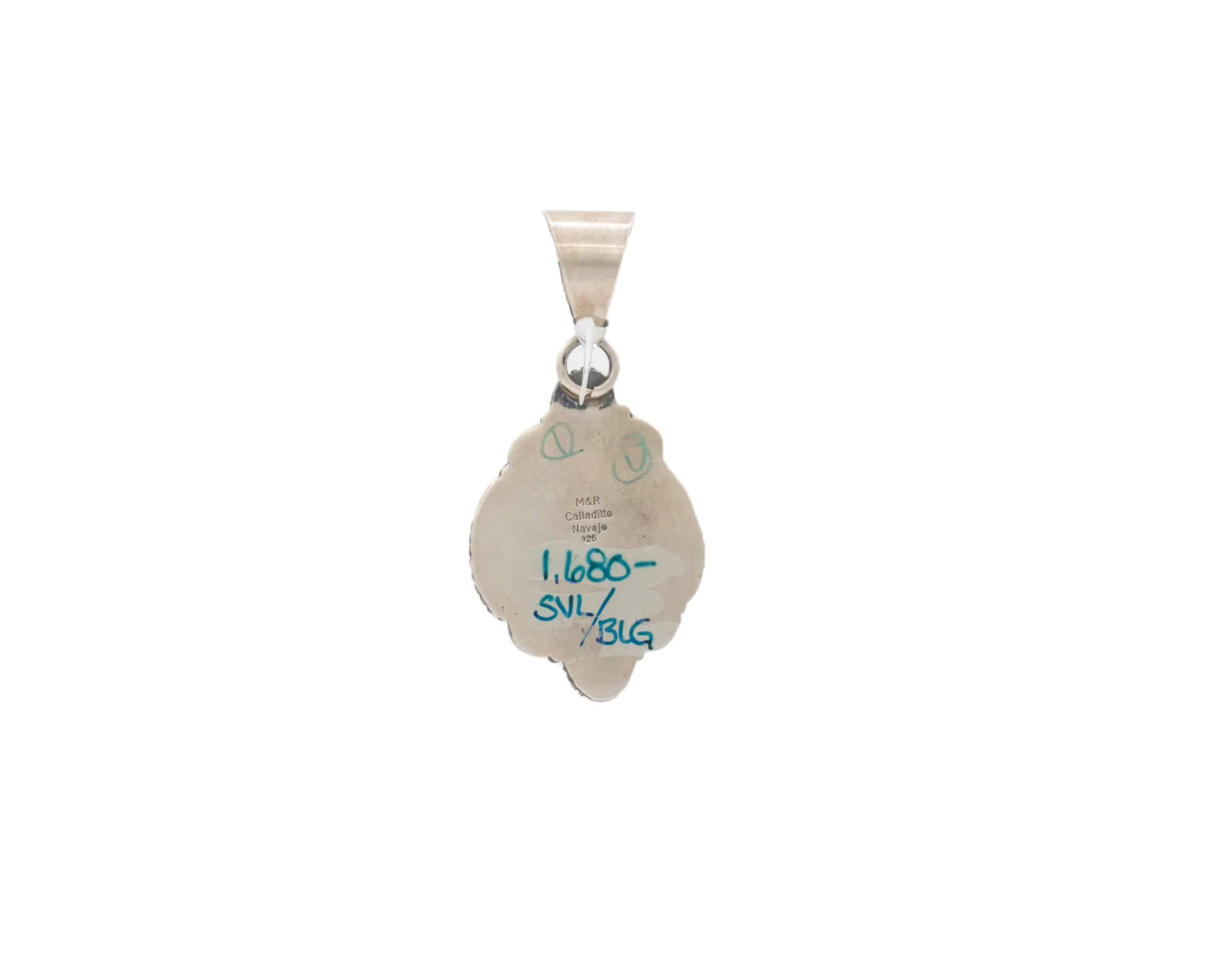 Blue Ridge Turquoise Pendant | M&R Calladitto