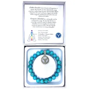 Bracelet Turquoise Throat Chakra