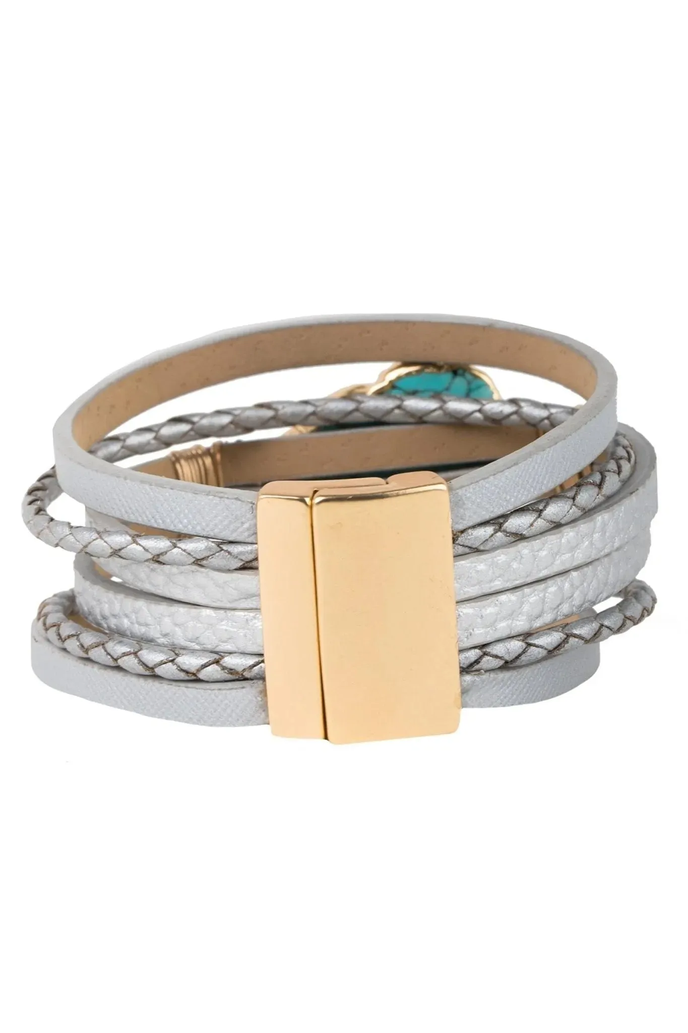 Braided Turquoise Bracelet