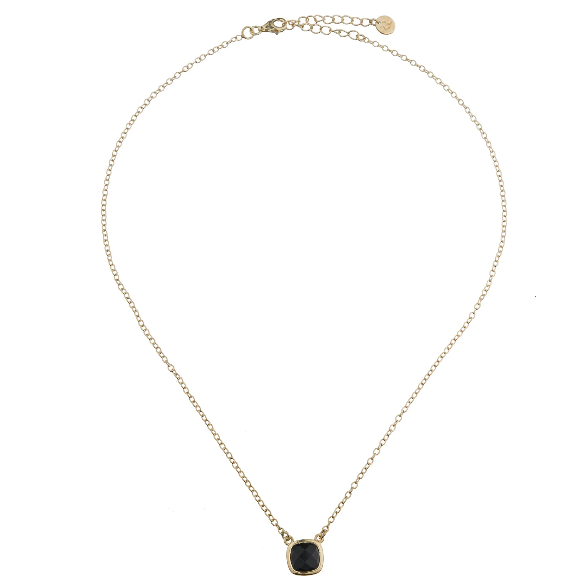 Brigid Necklace, Black Onyx
