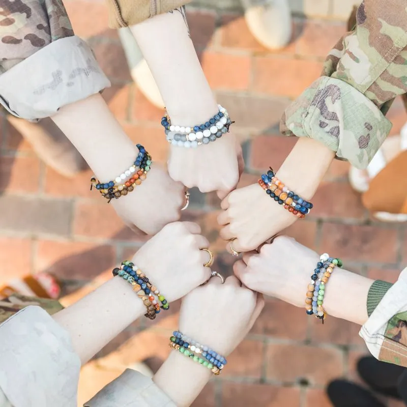 Courage - Green | Military Tribute Bracelet