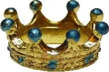 Crown - Gold & Turquoise