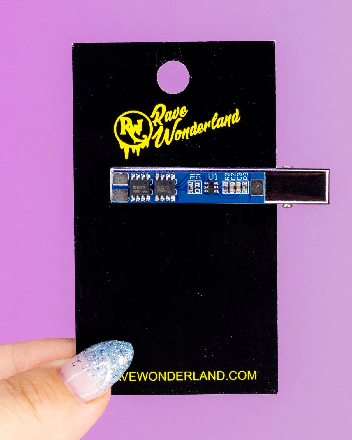 Electro Punk Hair Clip