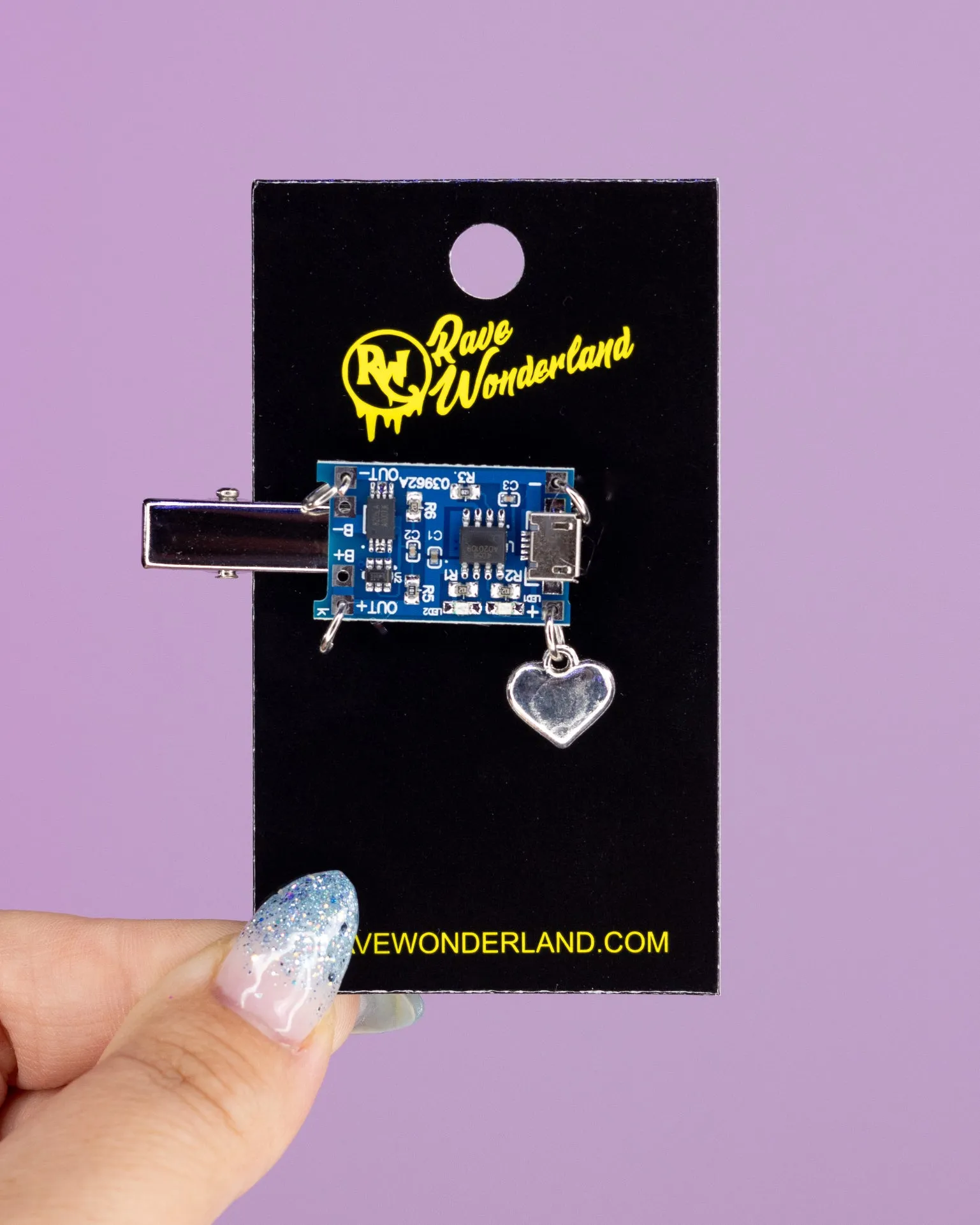Electro Punk Hair Clip