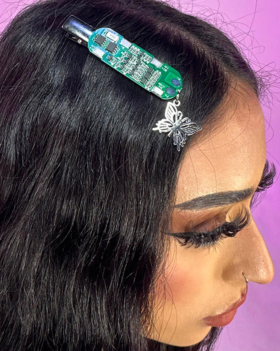 Electro Punk Hair Clip