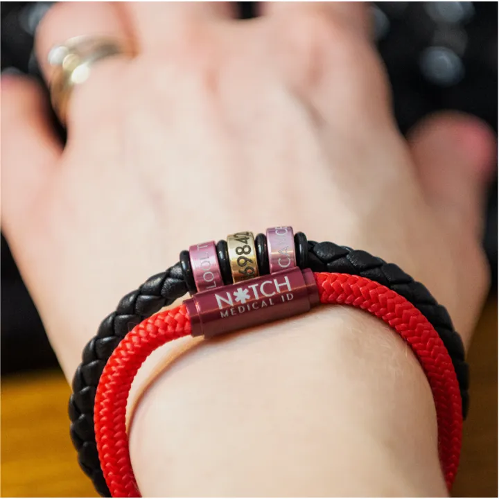 Emergency Contact NOTCH Charm (ICE)