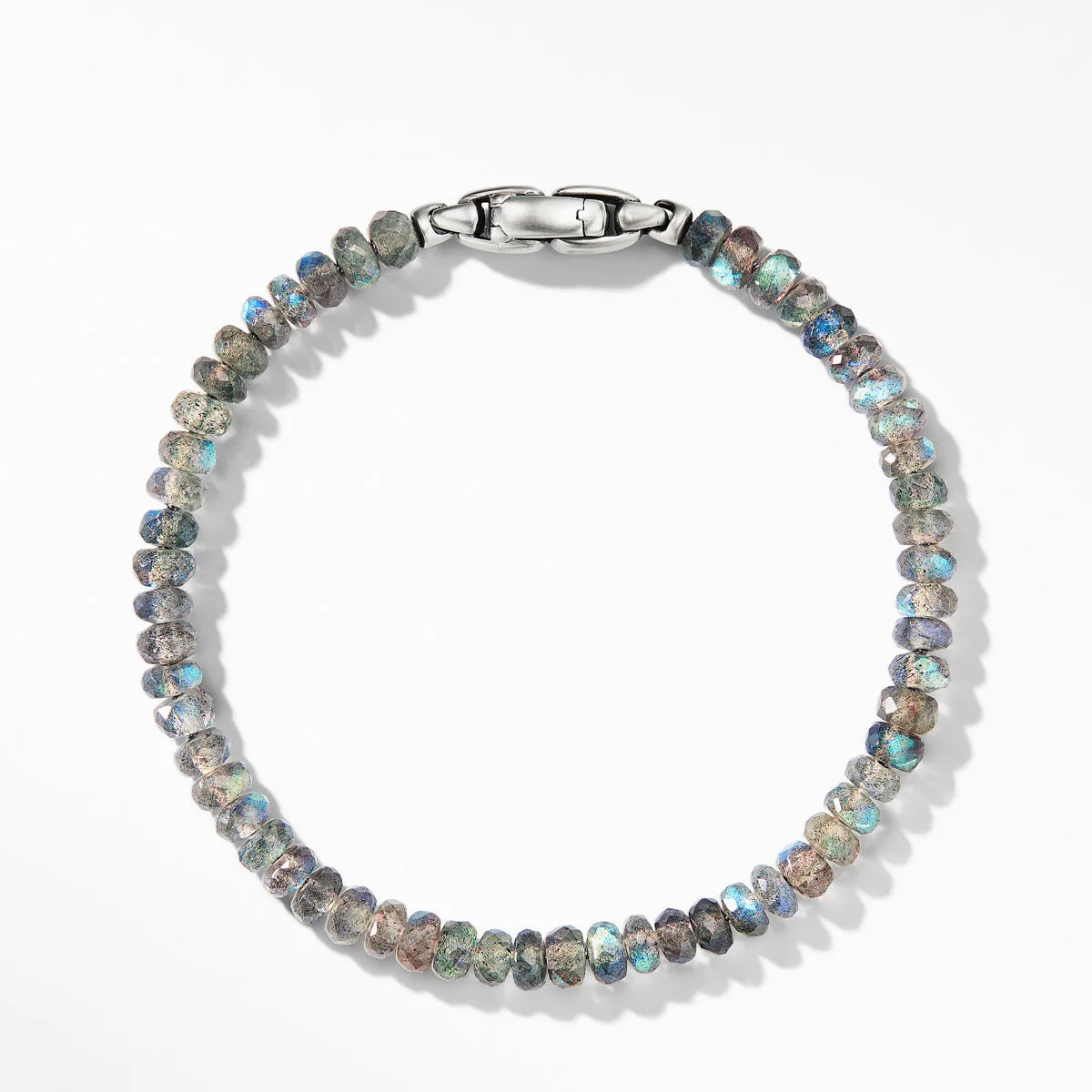Faceted Bead Bracelet with Labradorite
