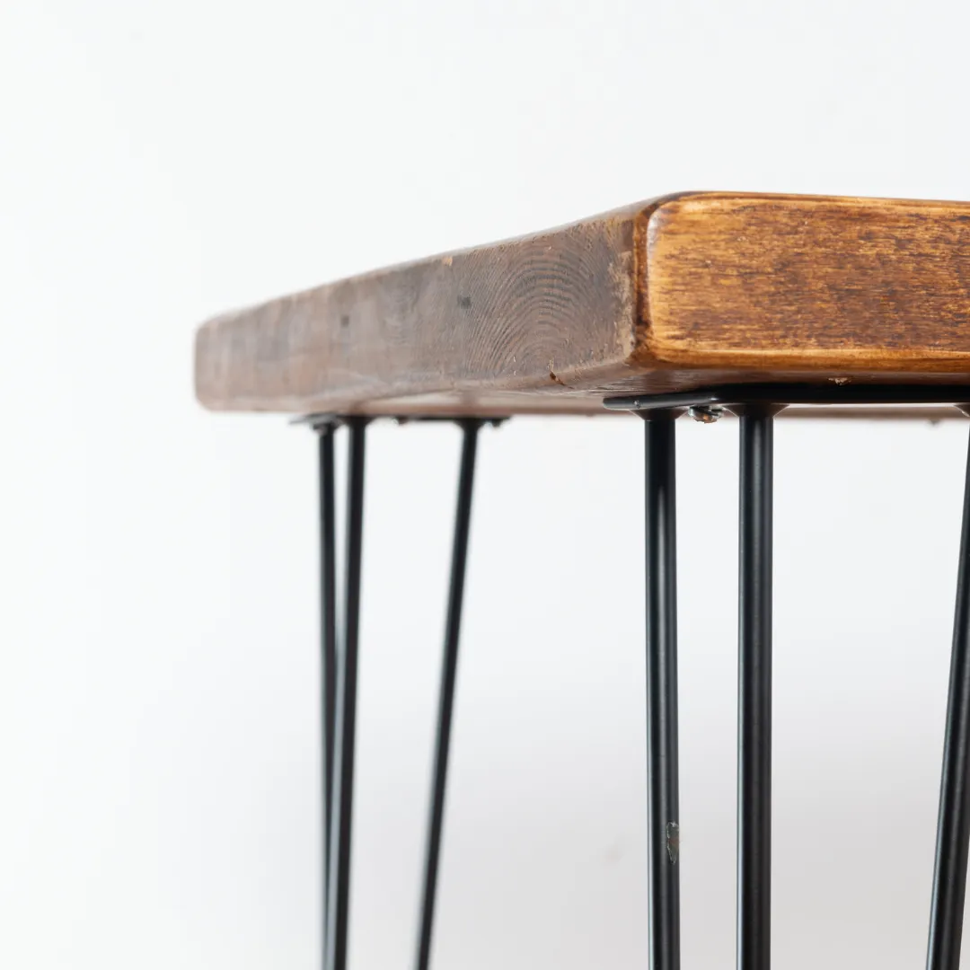 Fairfield Industrial Dining Table - Hairpin Legs