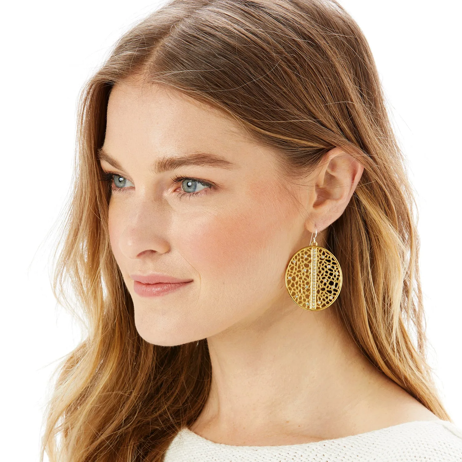 Fiji Sparkle French Wire Earrings
