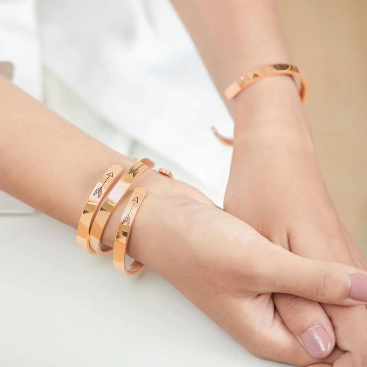 Free Gift - Faith Over Fear Cuff Bracelet