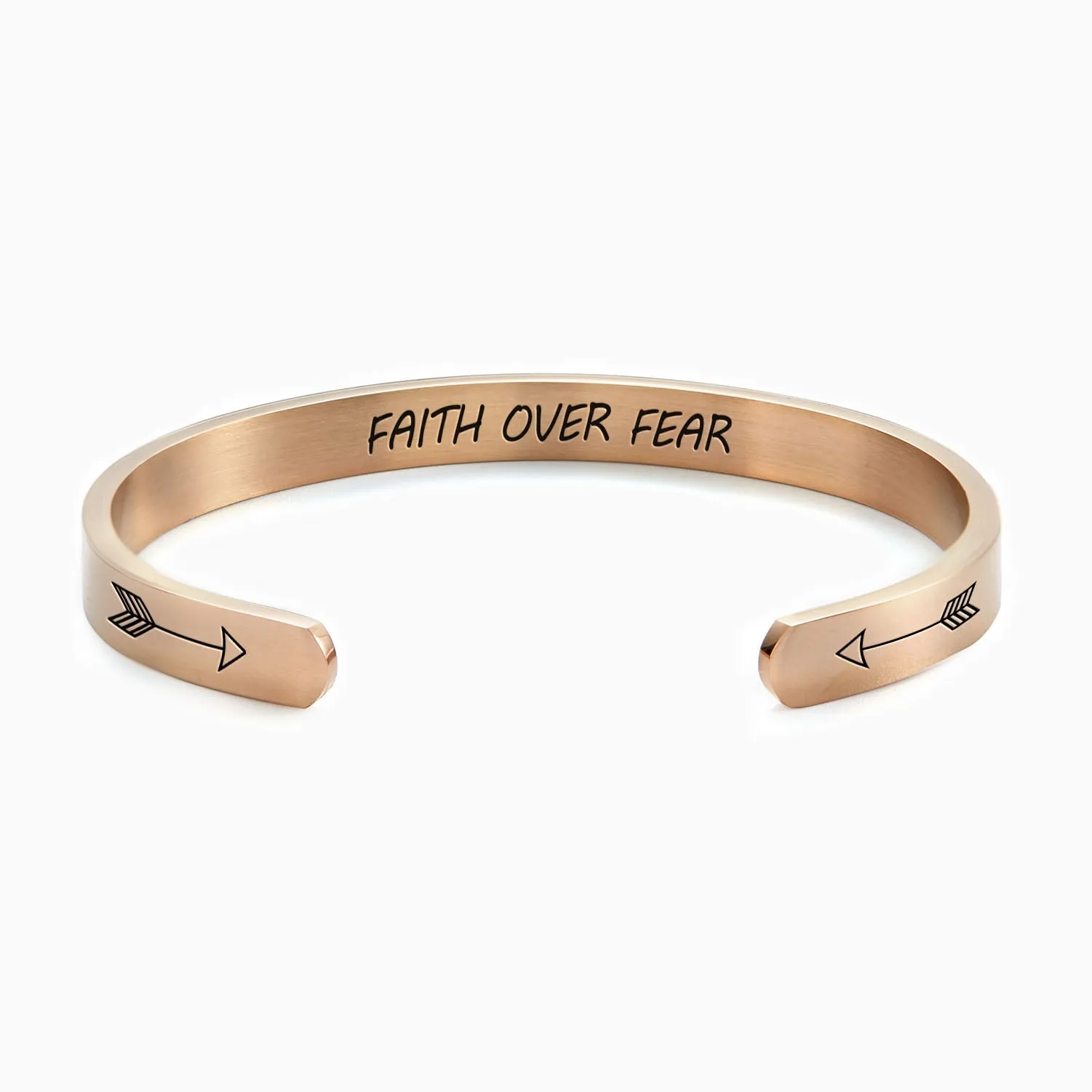 Free Gift - Faith Over Fear Cuff Bracelet
