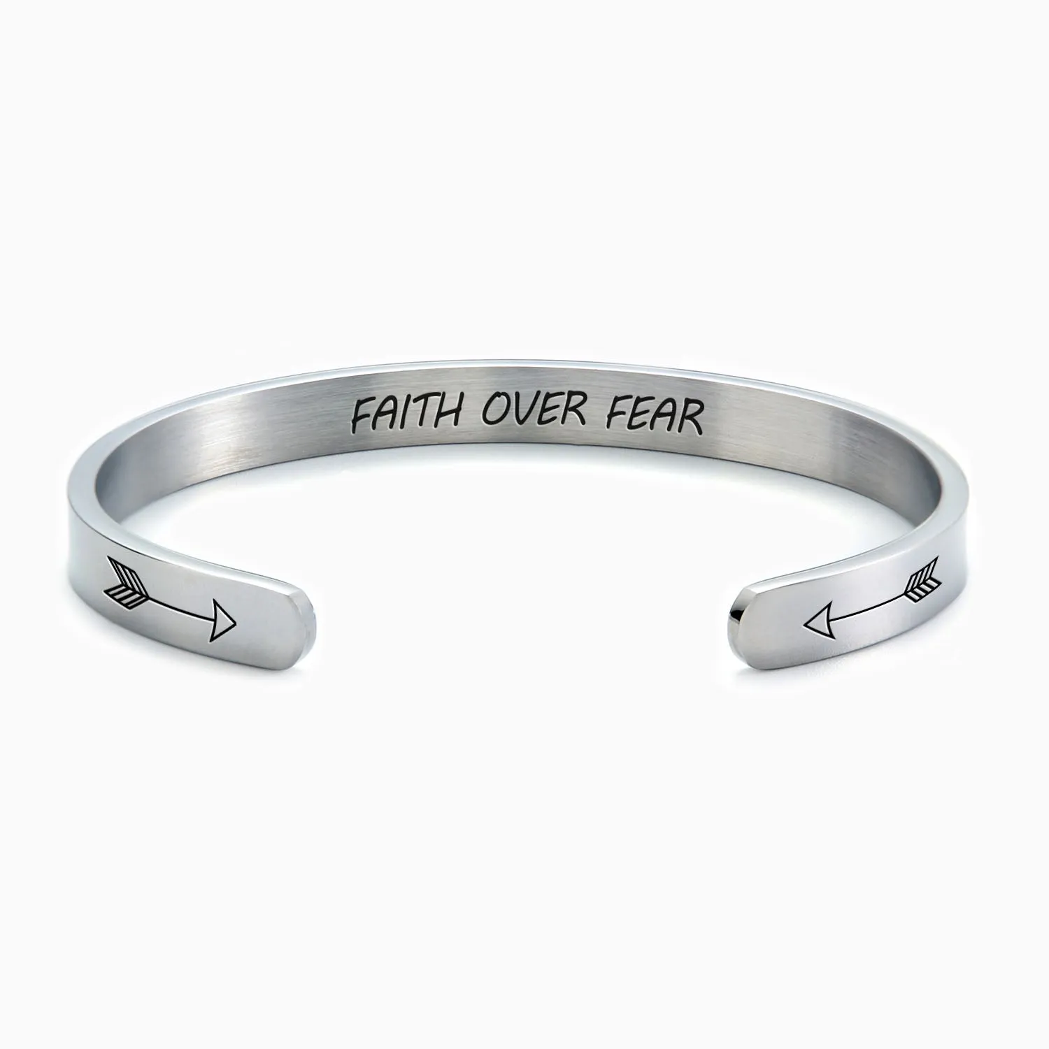 Free Gift - Faith Over Fear Cuff Bracelet