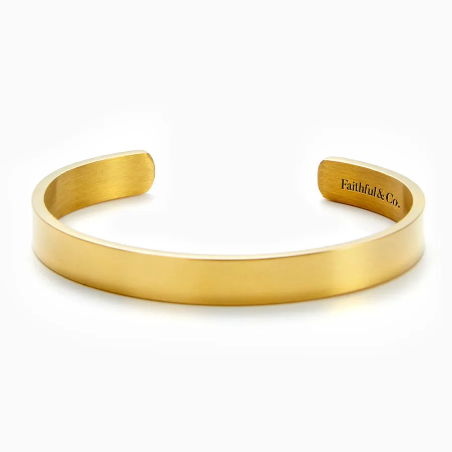 Free Gift - Faith Over Fear Cuff Bracelet
