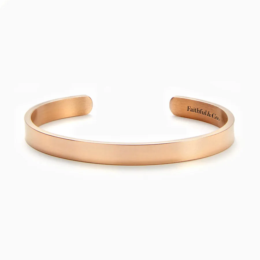 Free Gift - Faith Over Fear Cuff Bracelet