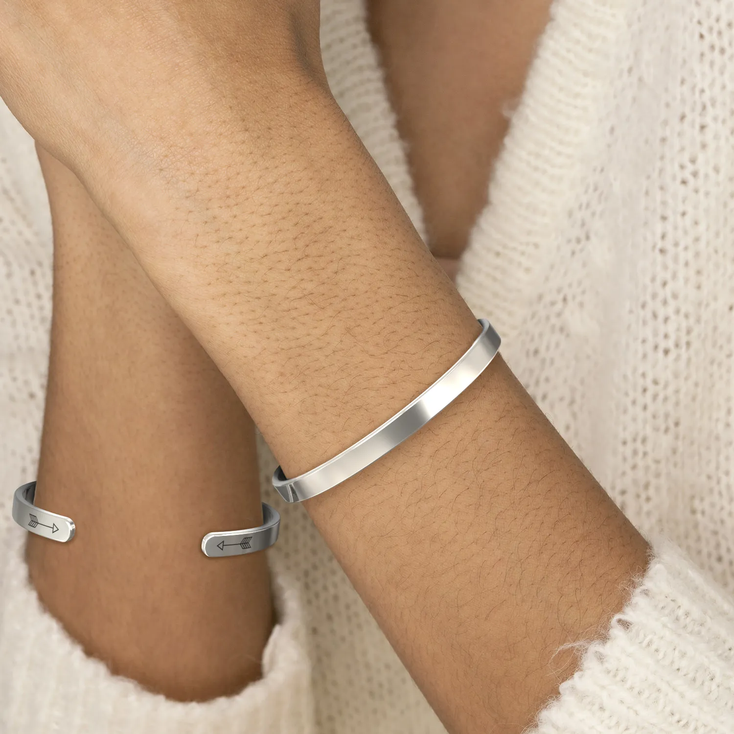 Free Gift - Faith Over Fear Cuff Bracelet