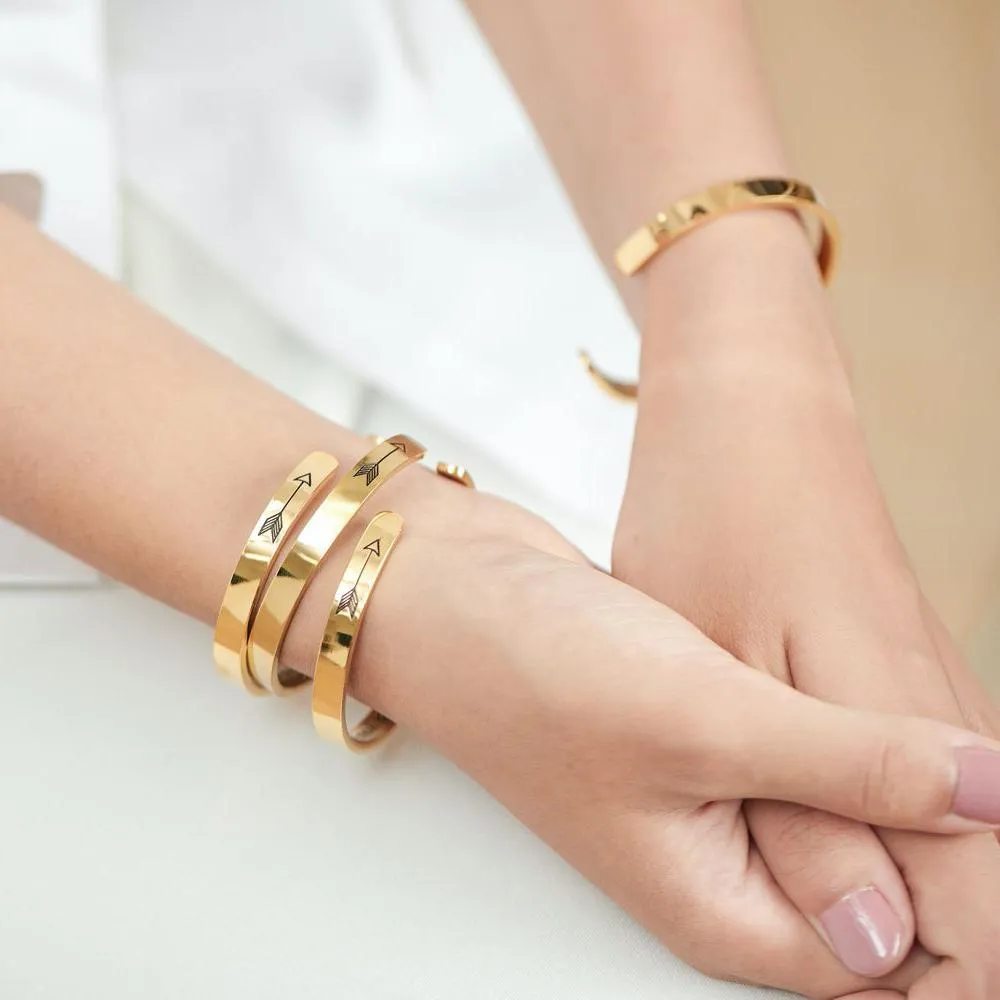 Free Gift - Faith Over Fear Cuff Bracelet