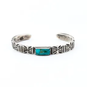 FTC Blue Gem Turquoise Cuff