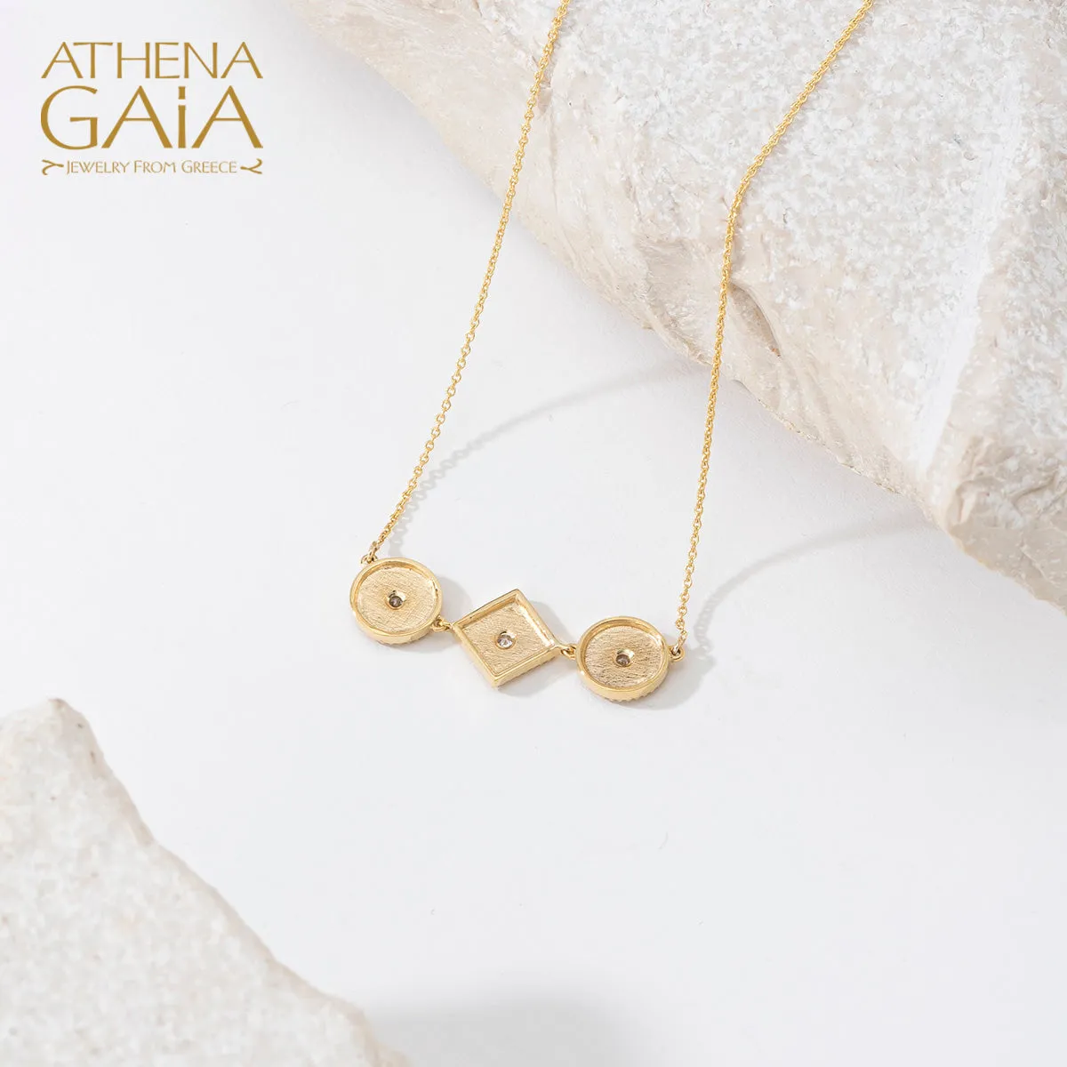 Geometric Light Necklace