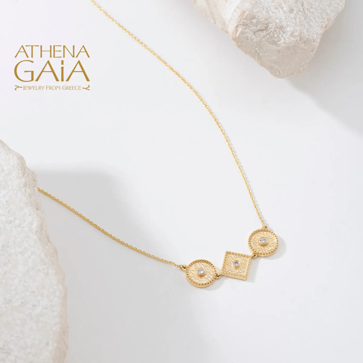 Geometric Light Necklace