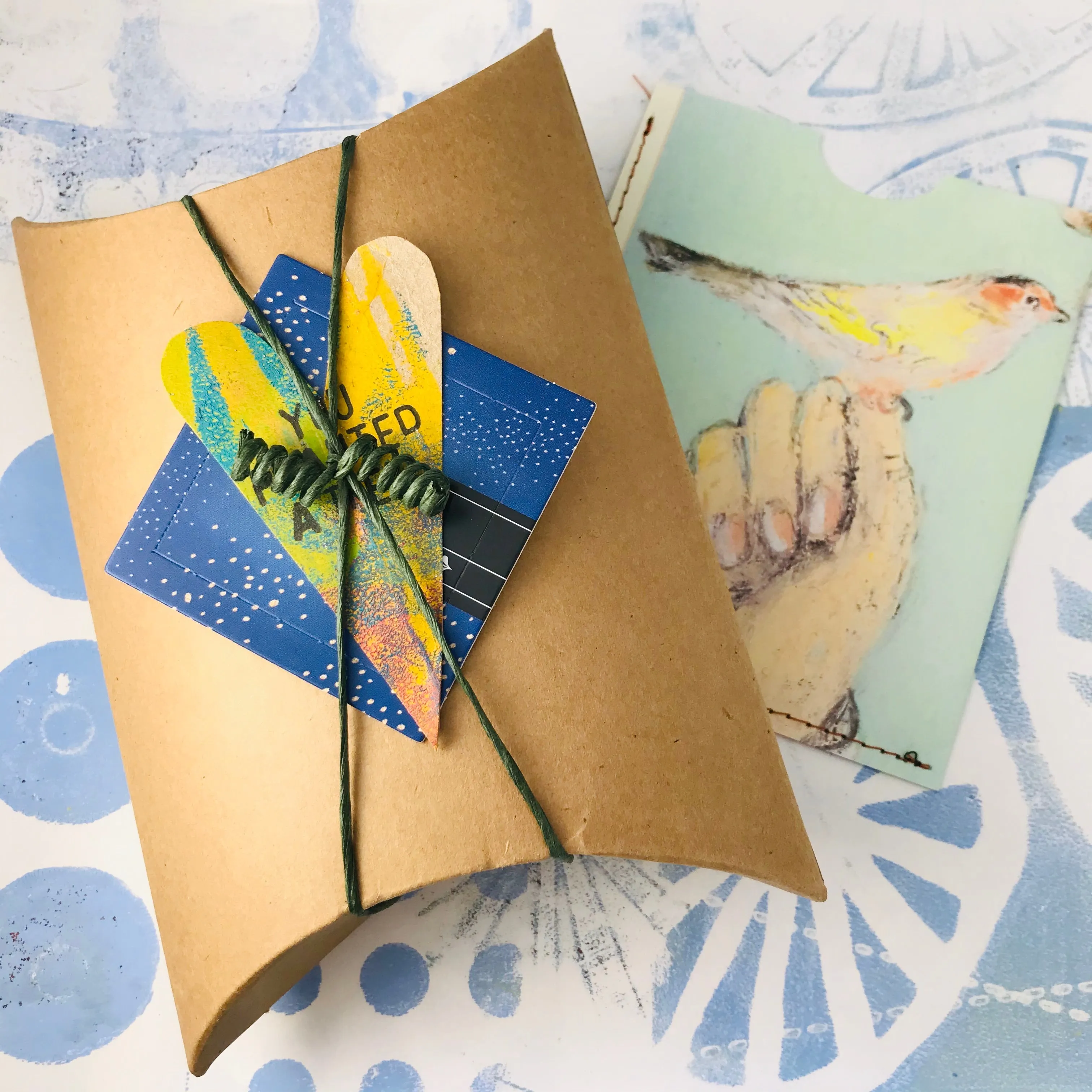 Goldenrod, Bubblegum & Coral Small Narrow Kites Recycled Tin Earrings