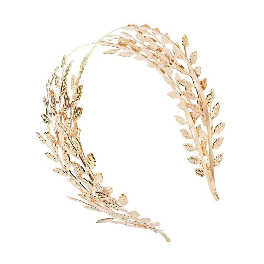 Greek Goddess Olive Leaf Branch Crowns