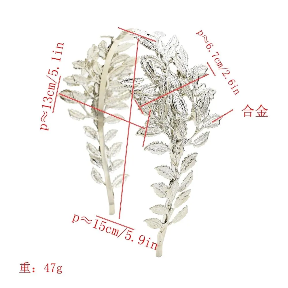 Greek Goddess Olive Leaf Branch Crowns