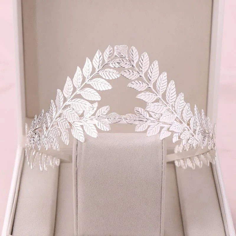 Greek Goddess Olive Leaf Branch Crowns