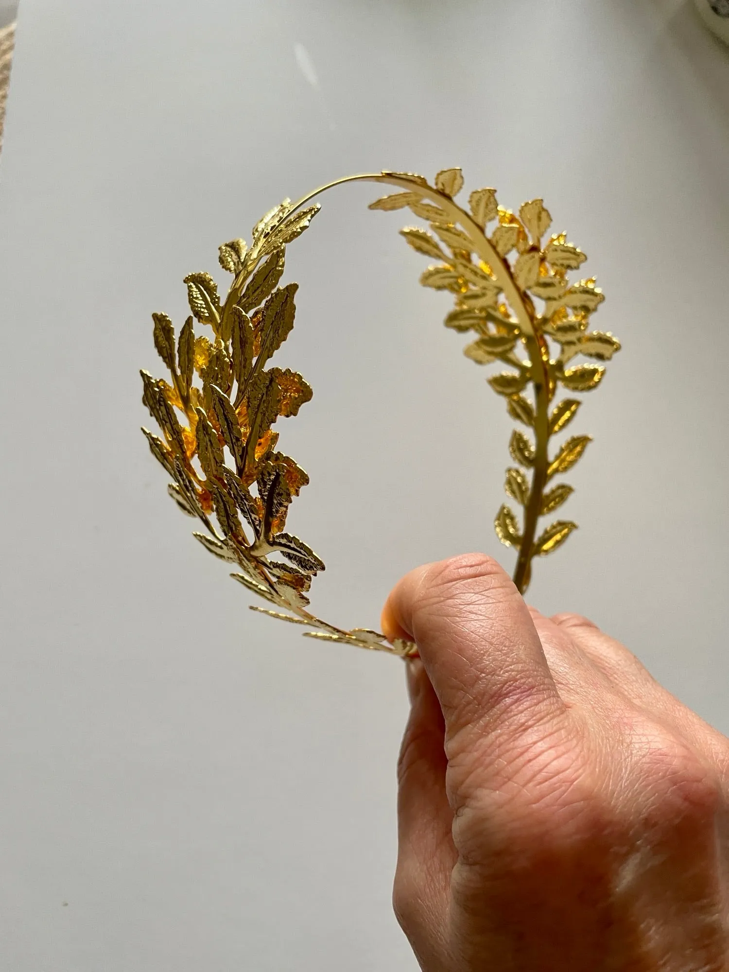 Greek Goddess Olive Leaf Branch Crowns
