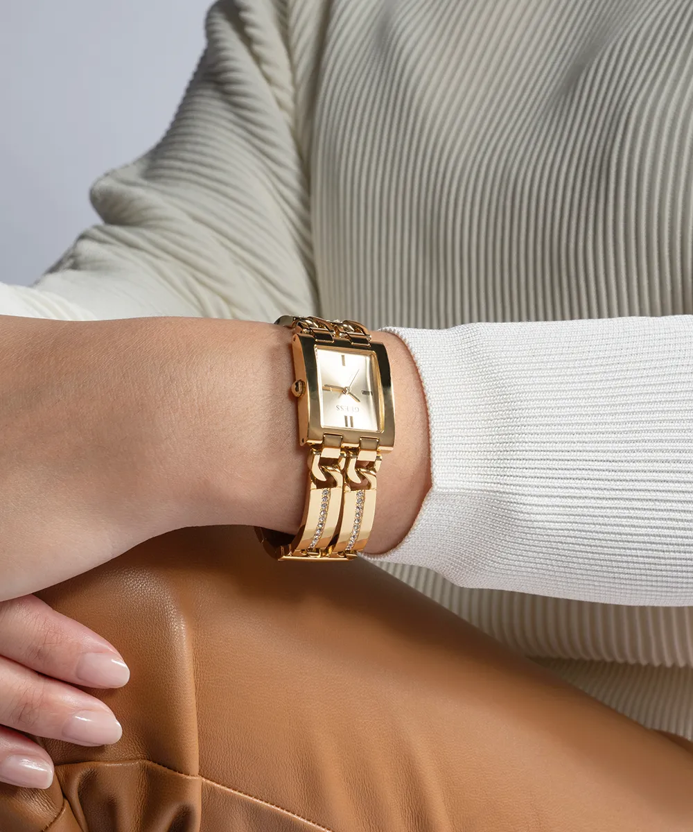 GUESS Ladies Gold Tone Analog Watch