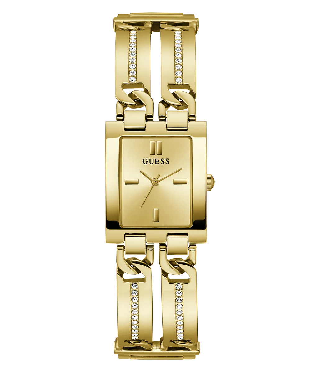 GUESS Ladies Gold Tone Analog Watch