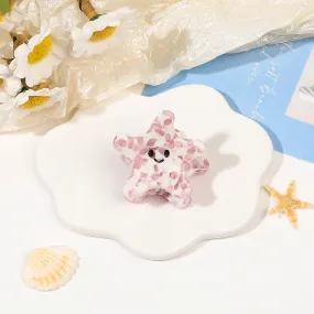 Handmade Acetic Acid Small Hair Clip Marine Life