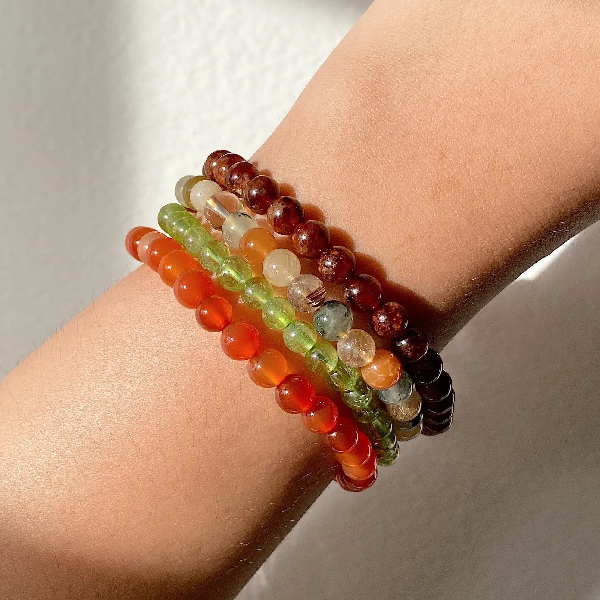 Hessonite Garnet 6mm