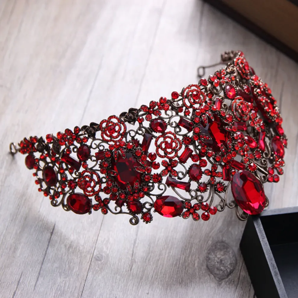 Jazzed Regal Red Diadem
