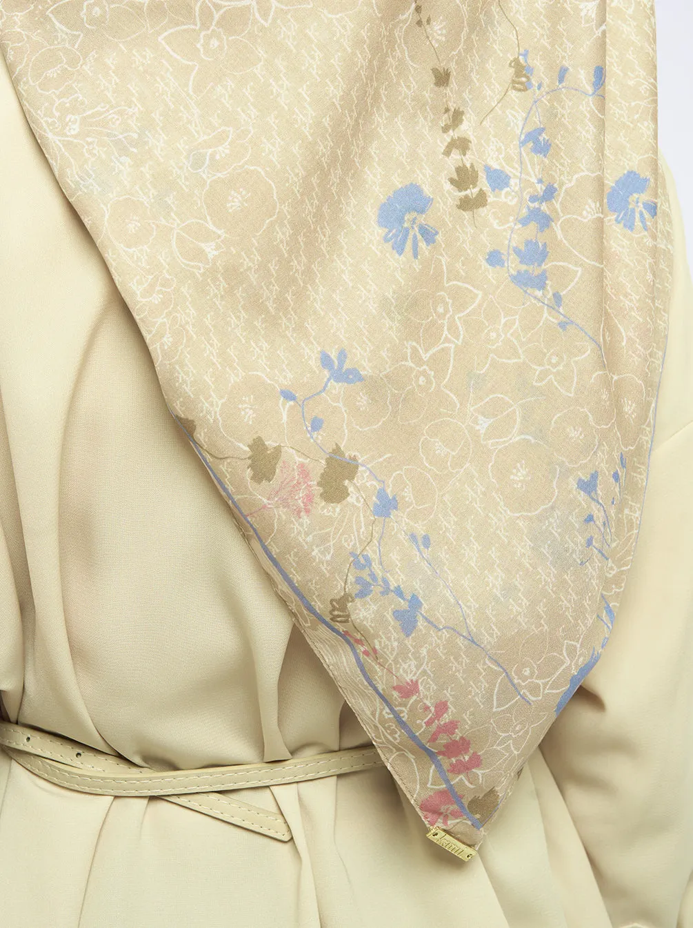 KALLI SIGNATURE SCARF PEANUT
