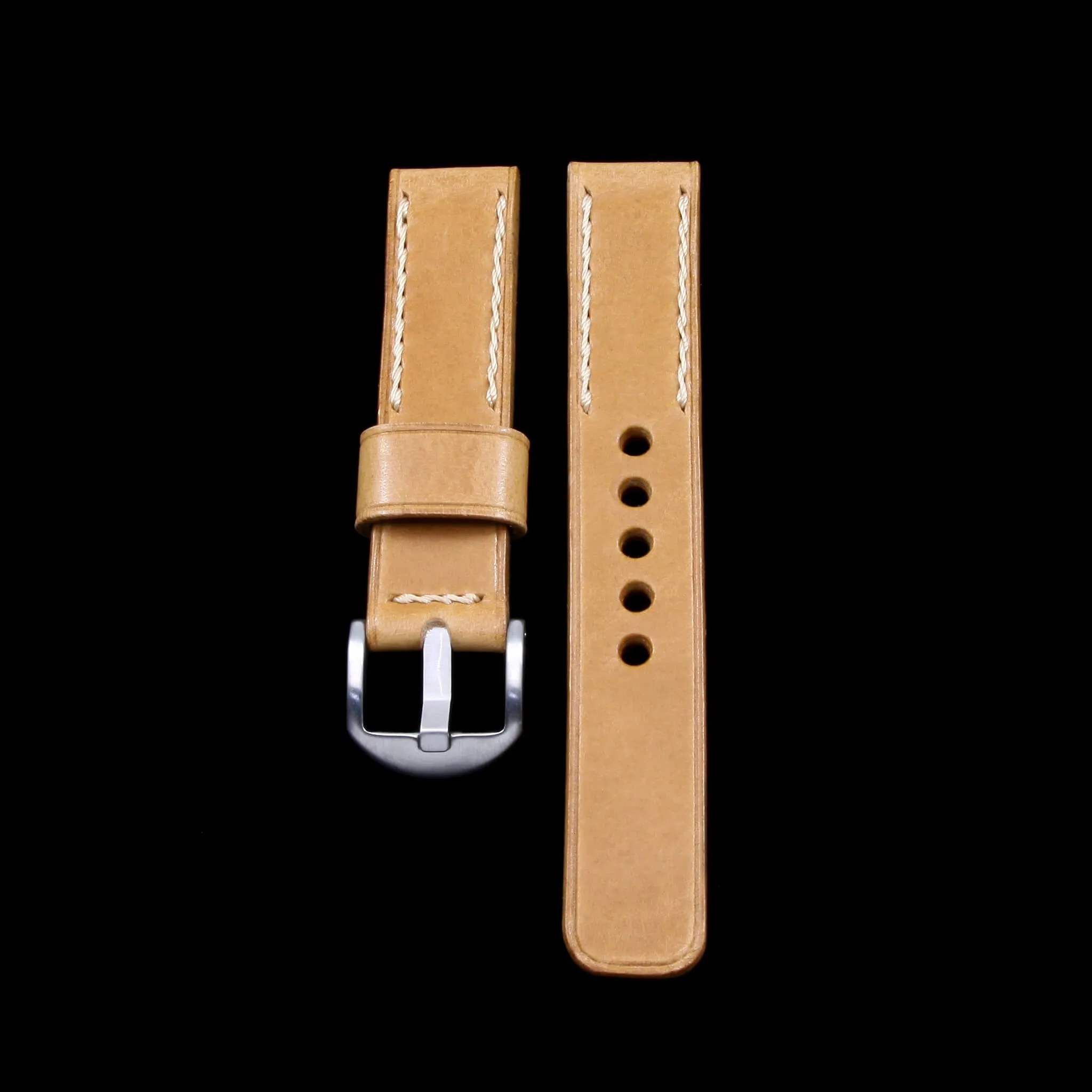 Leather Watch Strap, Sequoia 101 | Chain Stitch