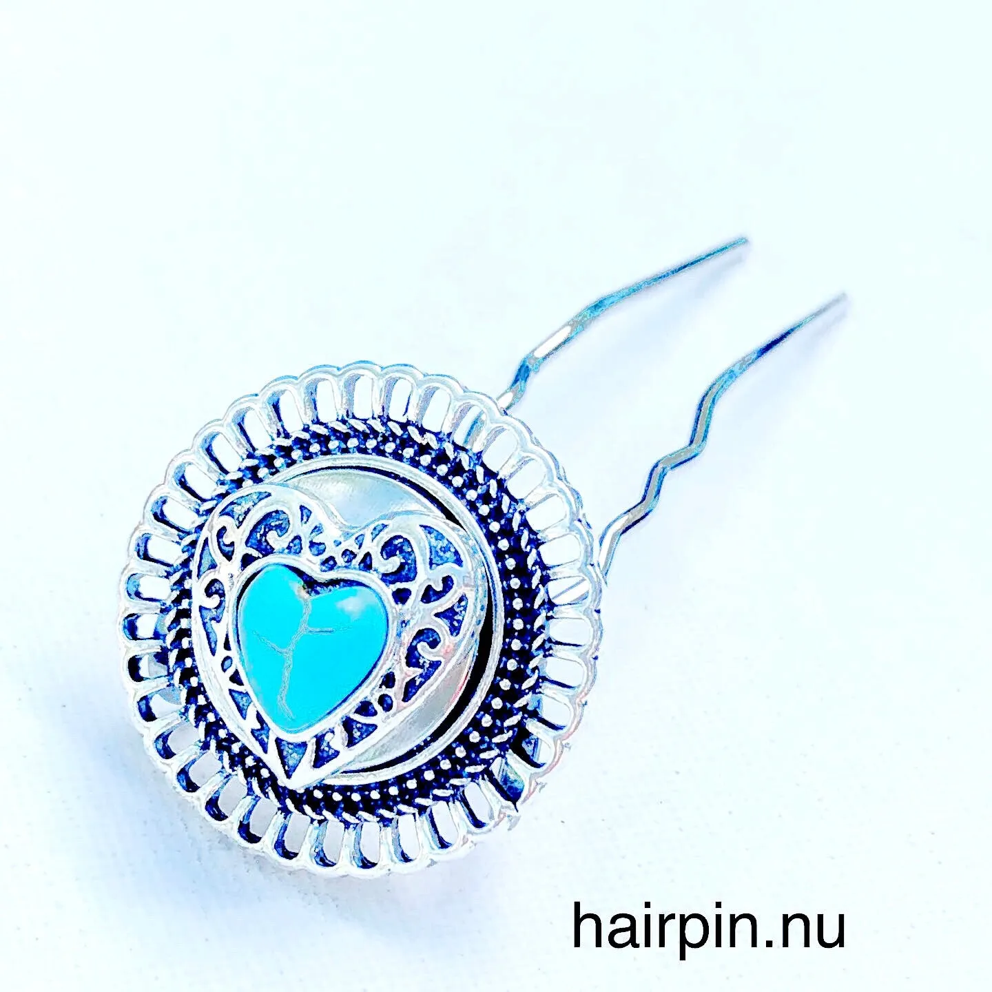 Metal Hairpin click / chunk button 060