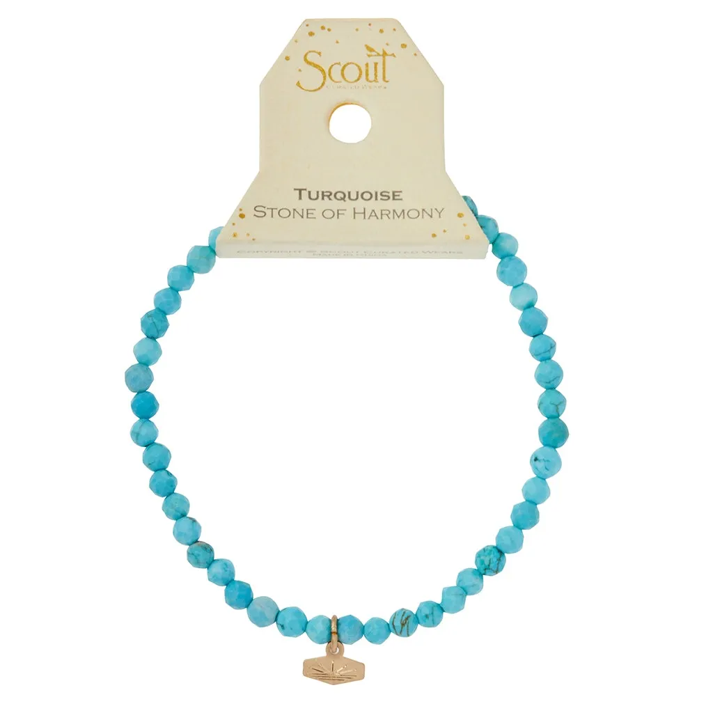 Mini Bracelet Turquoise/Gold