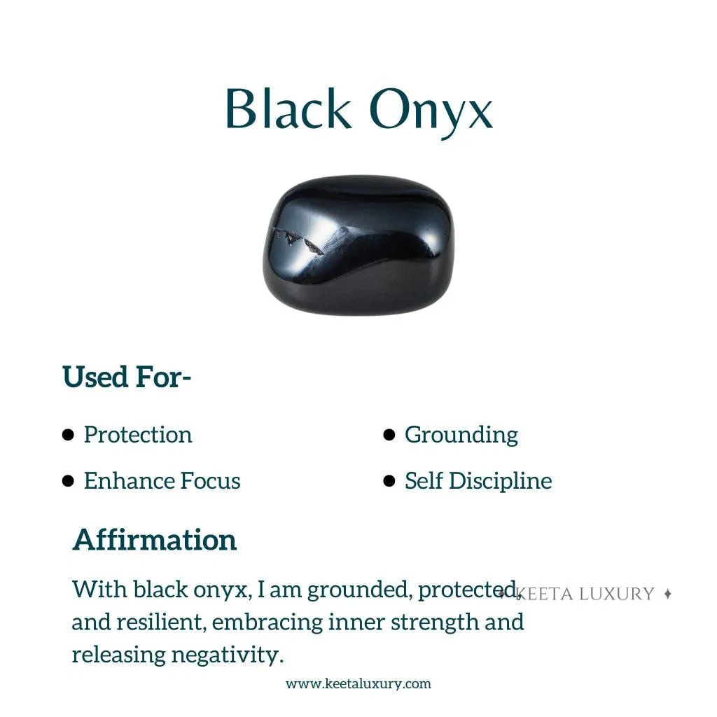 Nature Skin - Black Onyx Necklace
