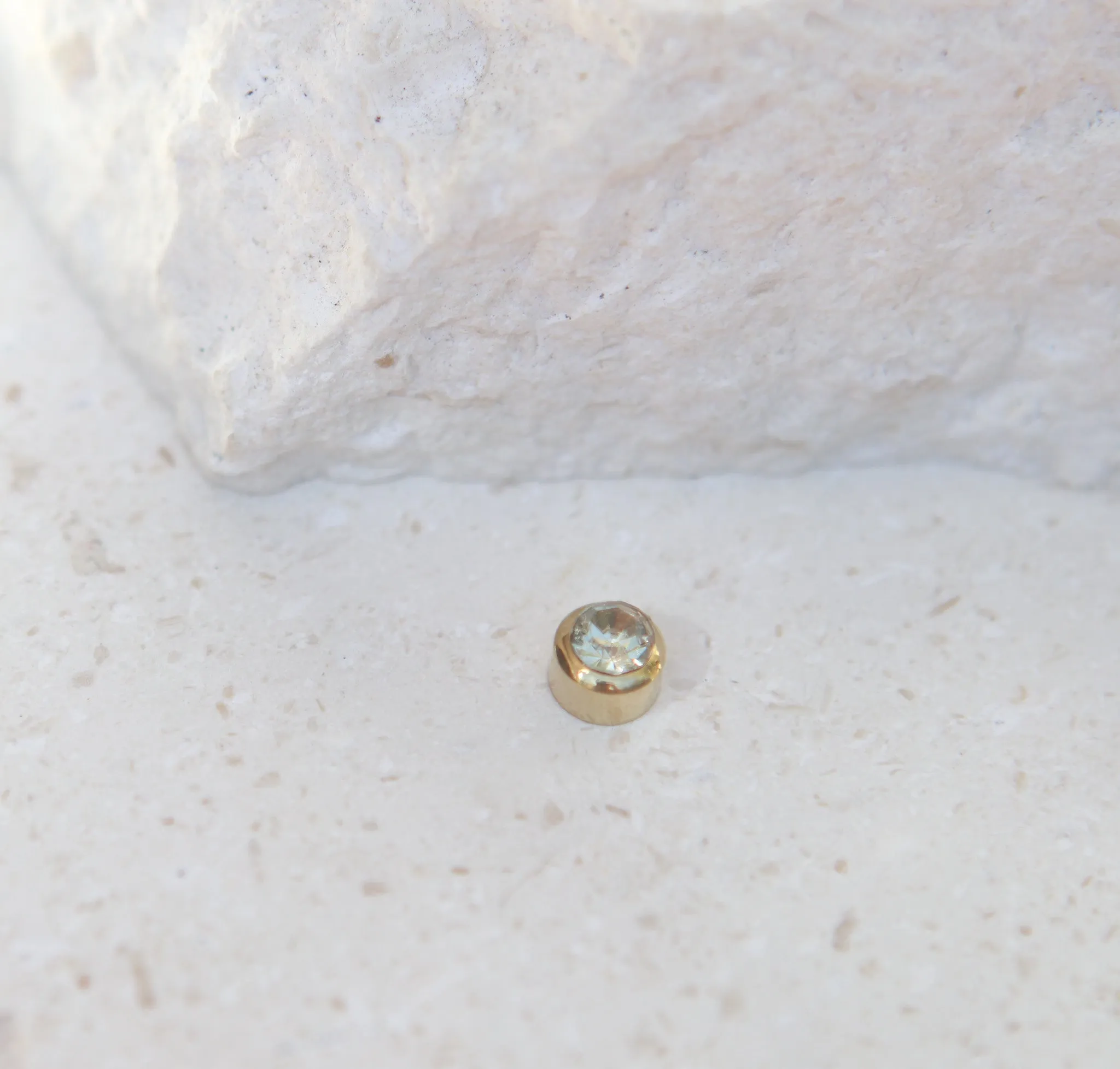November Citrine Charm