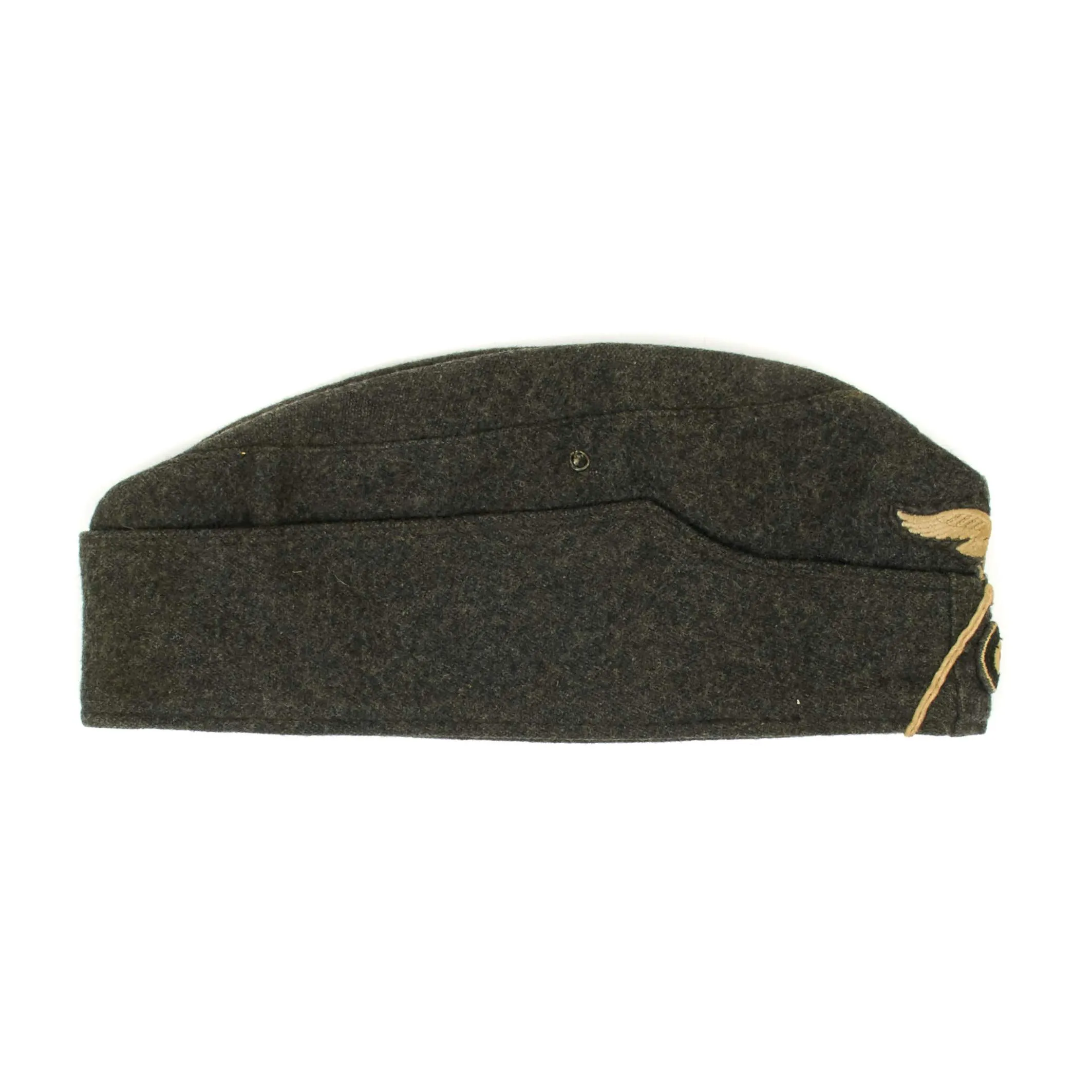 Original German WWII Luftwaffe M38 Hermann Goering Division Overseas Wool Cap (Schiffchen)