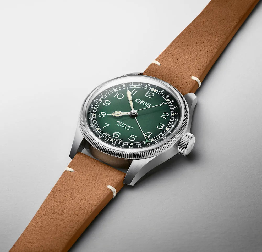 ORS Watch Big Crown Pointer Date Cervo Volante Green