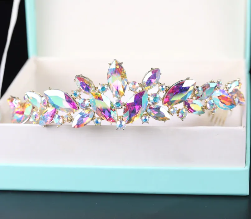 Outspoken Glass Pixie Tiara